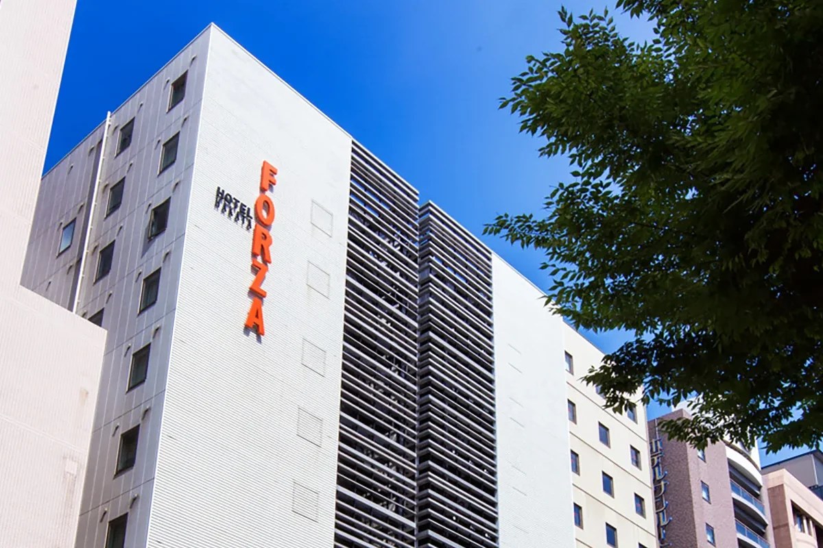 HOTEL FORZA HAKATAEKI CHIKUSHI-GUCHI I 外观