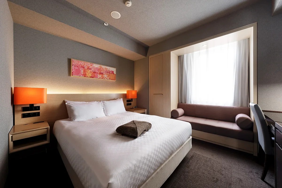 HOTEL FORZA HAKATAEKI CHIKUSHI-GUCHI I 客房