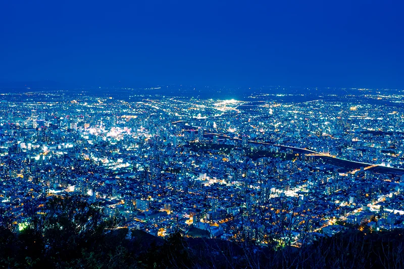 藻岩山观景台